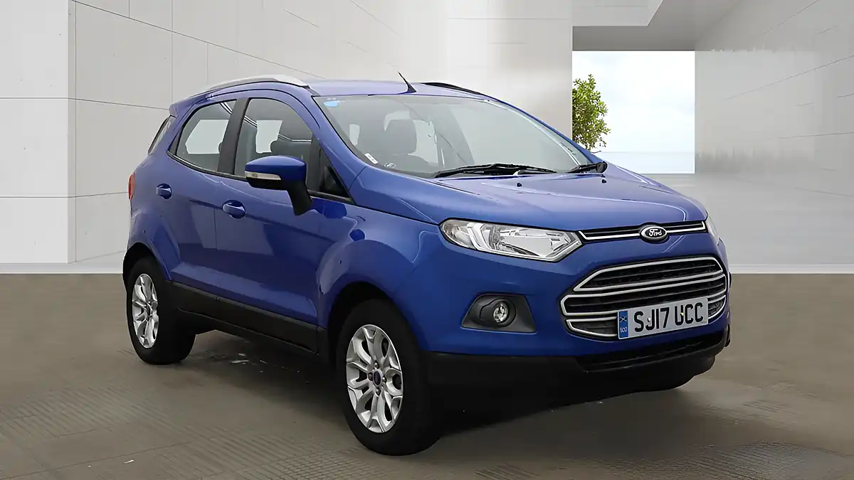 Used 2017 Ford Ecosport Zetec Blue - Front View