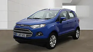 Used 2017 Ford Ecosport Zetec Blue - Interior and Exterior details 2