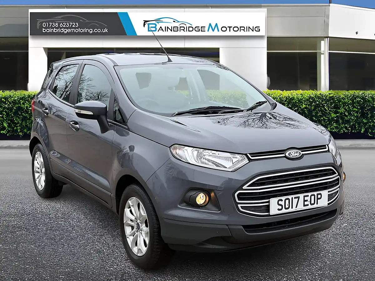 Used 2017 Ford Ecosport Zetec Grey - Front View