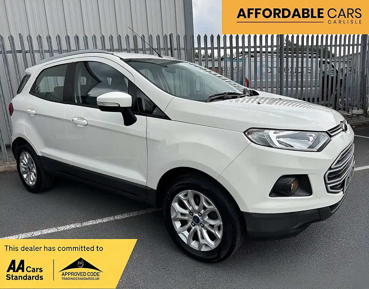 Used 2017 Ford Ecosport Zetec White - Front View