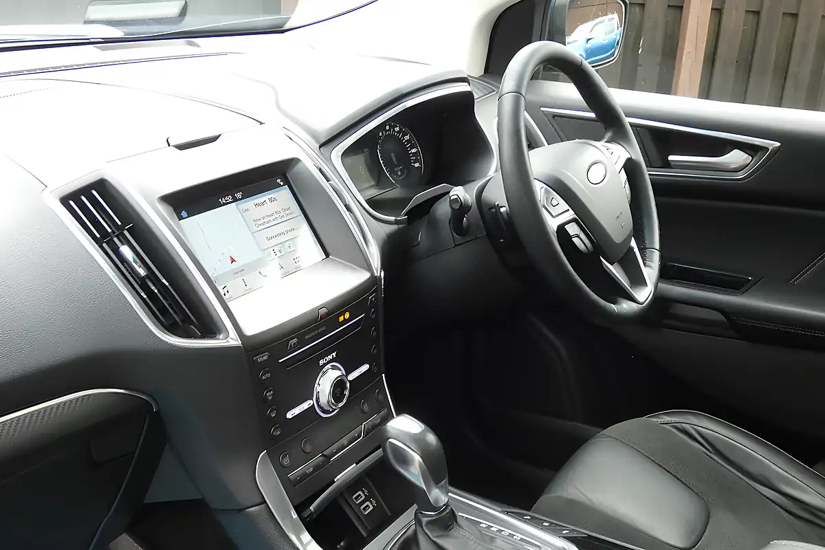 Used 2017 Ford Edge Sport Blue - Interior and Exterior details 12