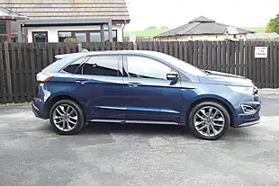 Used 2017 Ford Edge Sport Blue - Interior and Exterior details 2