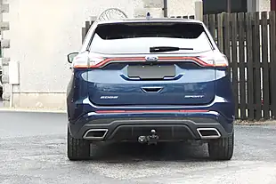 Used 2017 Ford Edge Sport Blue - Interior and Exterior details 3