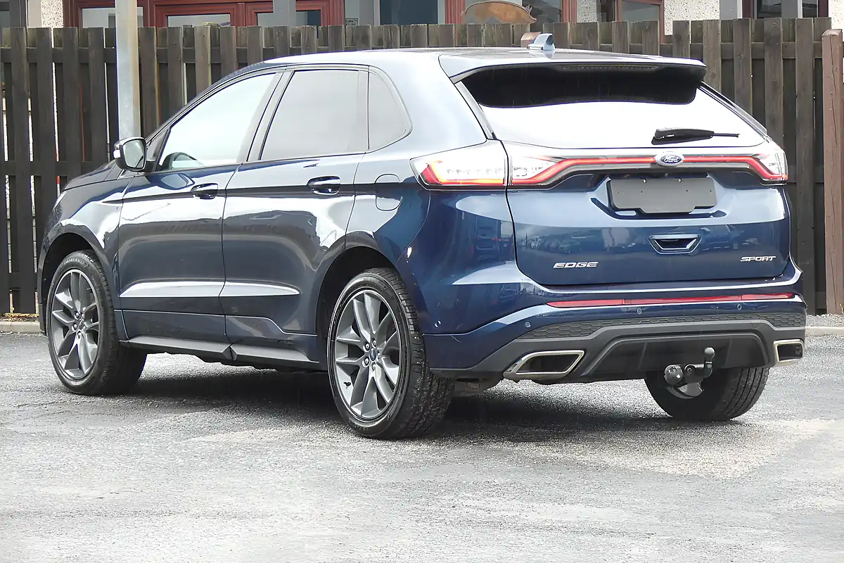 Used 2017 Ford Edge Sport Blue - Interior and Exterior details 4