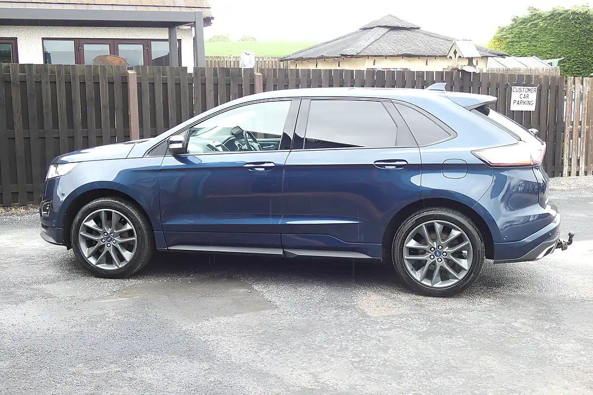 Used 2017 Ford Edge Sport Blue - Interior and Exterior details 5