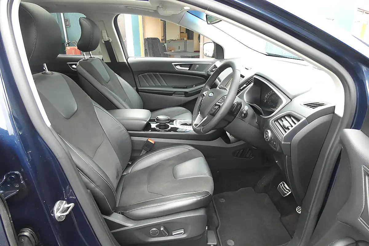 Used 2017 Ford Edge Sport Blue - Interior and Exterior details 8