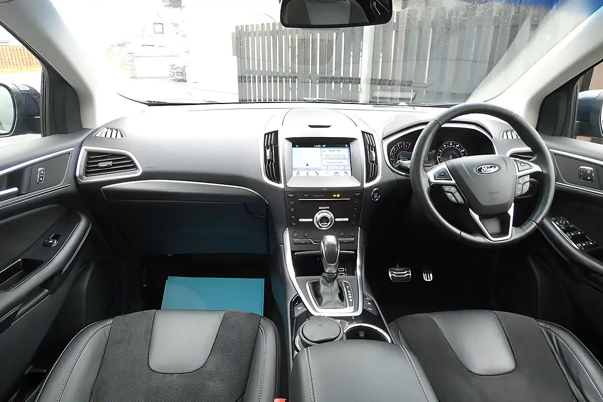 Used 2017 Ford Edge Sport Blue - Interior and Exterior details 9