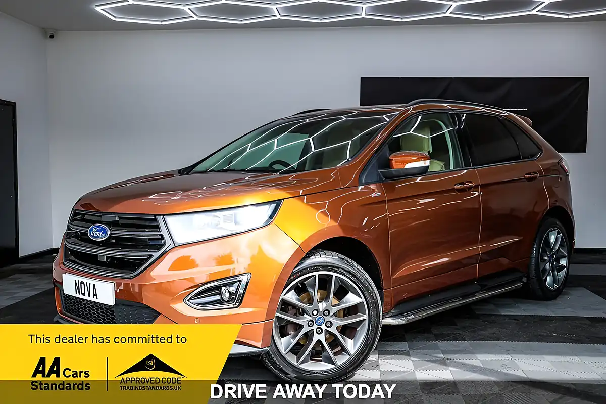 Used 2017 Ford Edge Sport Brown - Front View