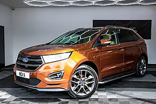 Used 2017 Ford Edge Sport Brown - Interior and Exterior details 2