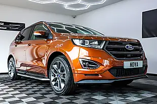 Used 2017 Ford Edge Sport Brown - Interior and Exterior details 3