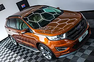 Used 2017 Ford Edge Sport Brown - Interior and Exterior details 4
