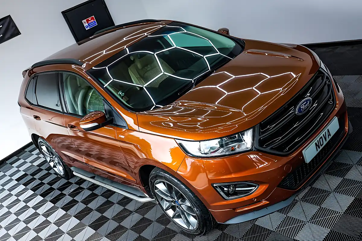 Used 2017 Ford Edge Sport Brown - Interior and Exterior details 4