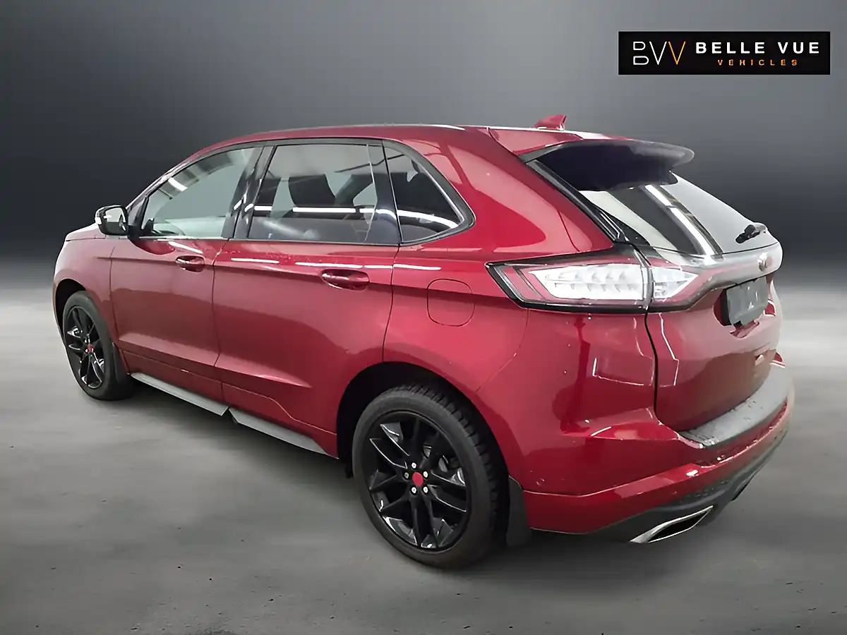 Used 2017 Ford Edge Sport Ruby Red - Interior and Exterior details 5