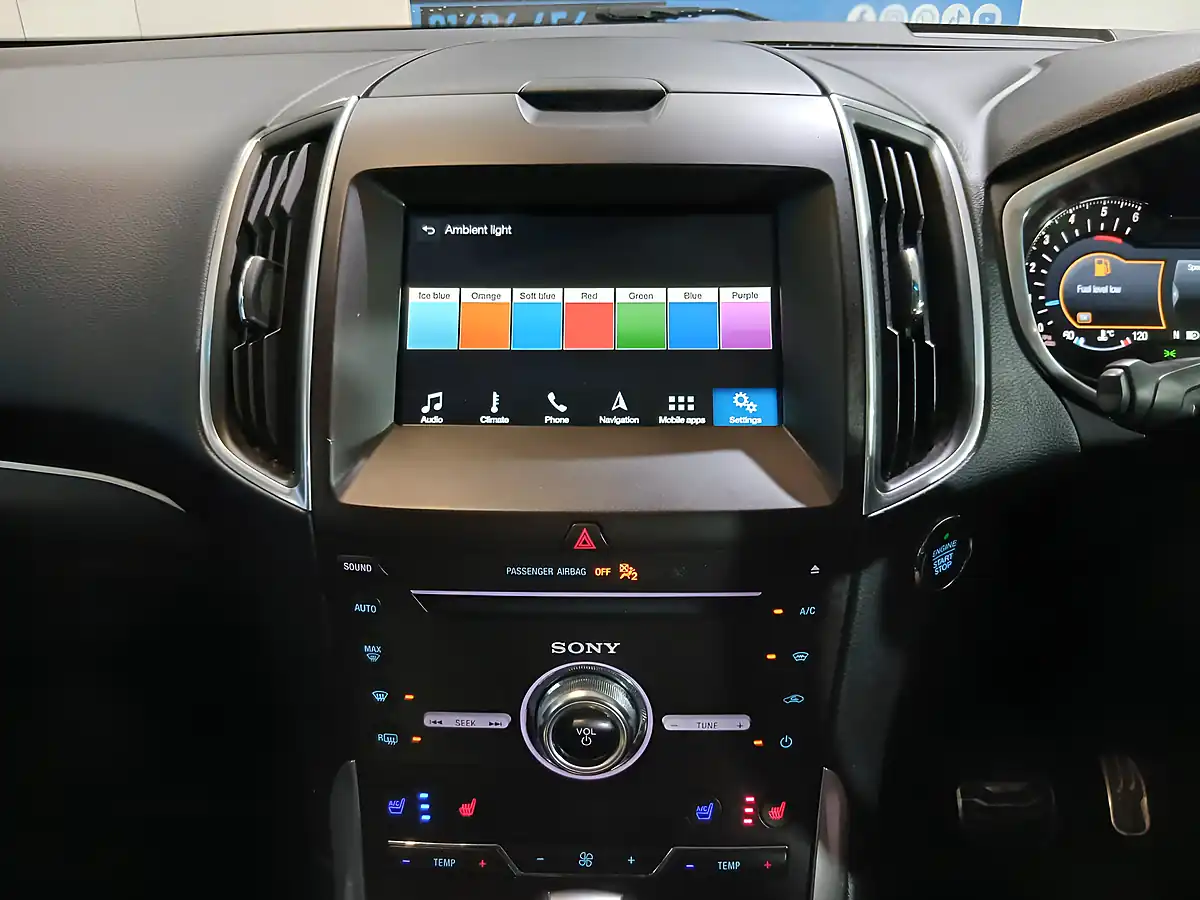 Used 2017 Ford Edge Sport White - Interior and Exterior details 14