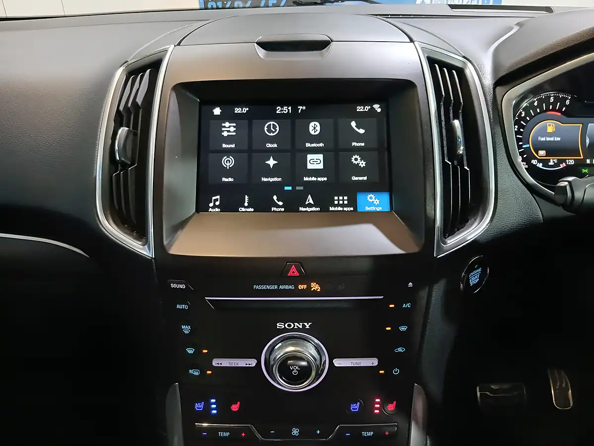 Used 2017 Ford Edge Sport White - Interior and Exterior details 17