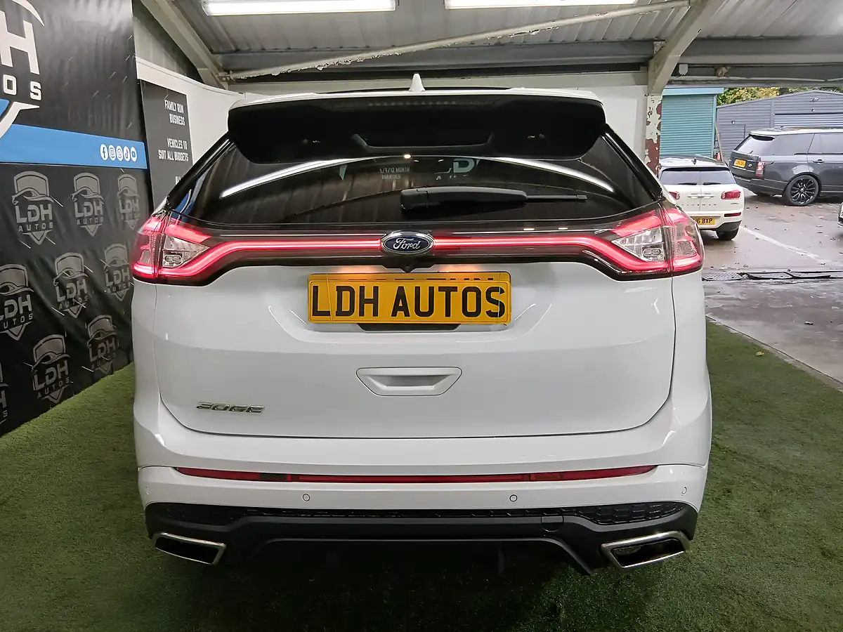 Used 2017 Ford Edge Sport White - Interior and Exterior details 4