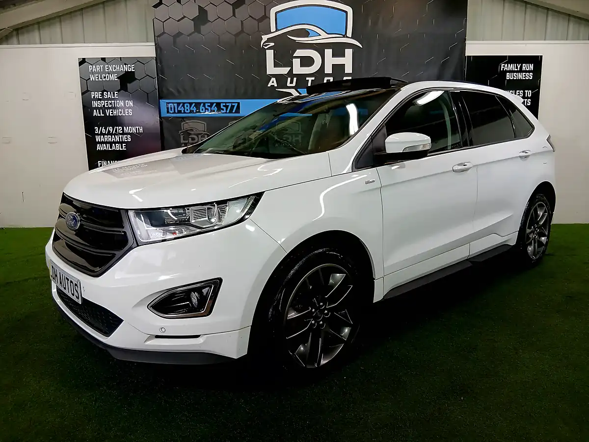 Used 2017 Ford Edge Sport White - Interior and Exterior details 6