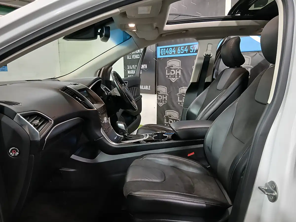 Used 2017 Ford Edge Sport White - Interior and Exterior details 9