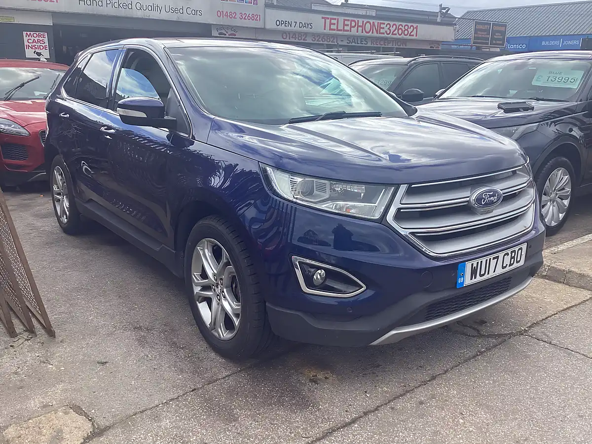 Used 2017 Ford Edge Titanium Blue - Interior and Exterior details 3