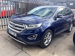 Used 2017 Ford Edge Titanium Blue - Interior and Exterior details 4