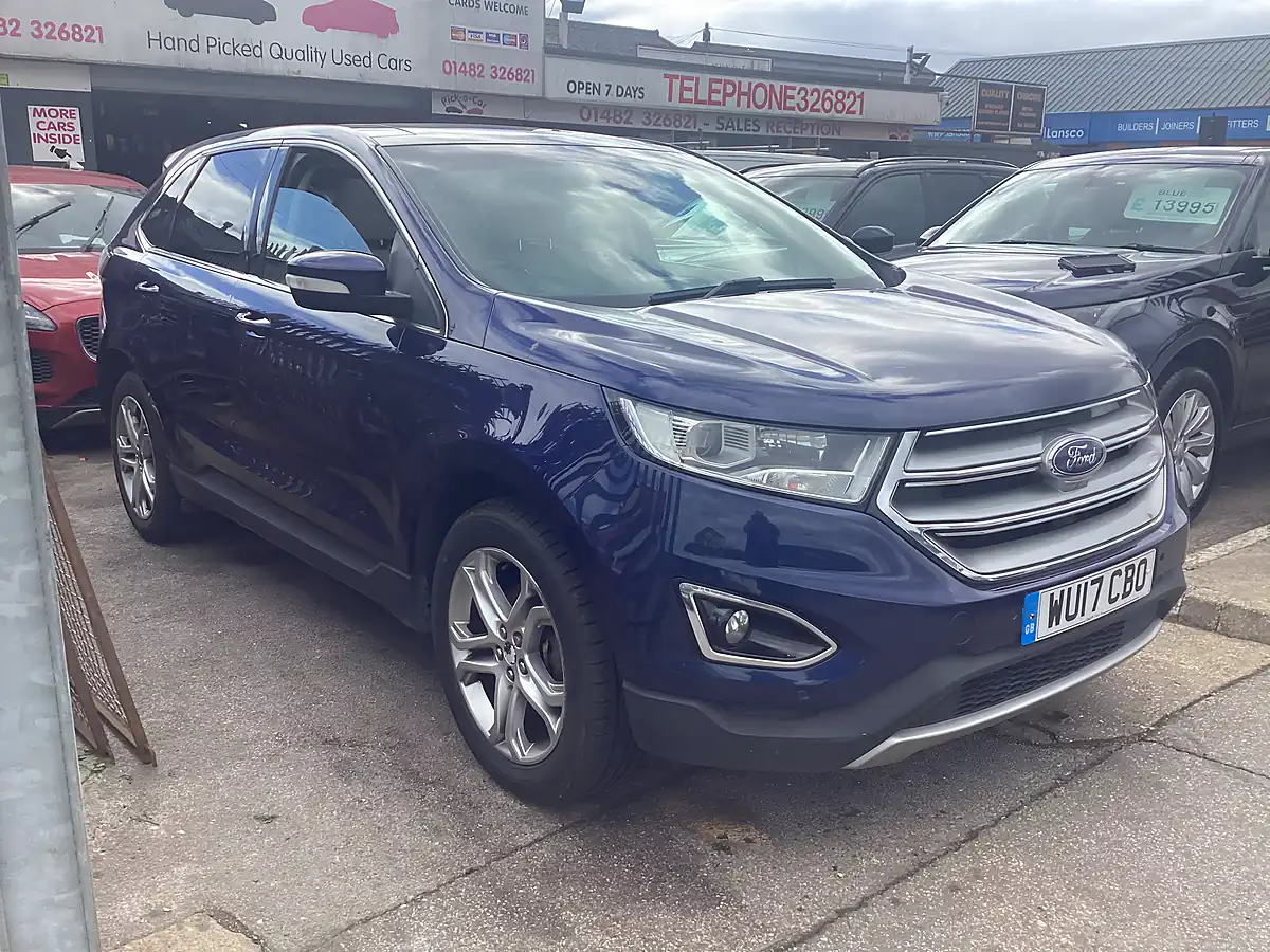 Used 2017 Ford Edge Titanium Blue - Interior and Exterior details 5