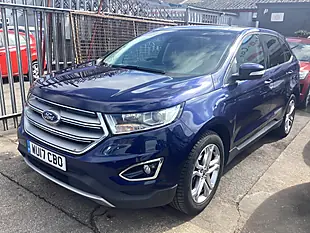 Used 2017 Ford Edge Titanium Blue - Interior and Exterior details 6