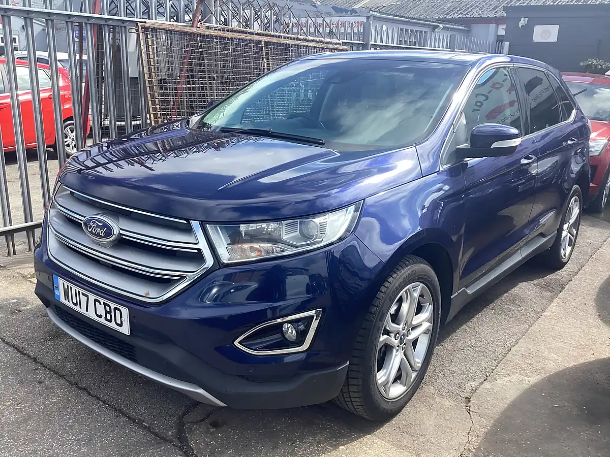 Used 2017 Ford Edge Titanium Blue - Interior and Exterior details 6