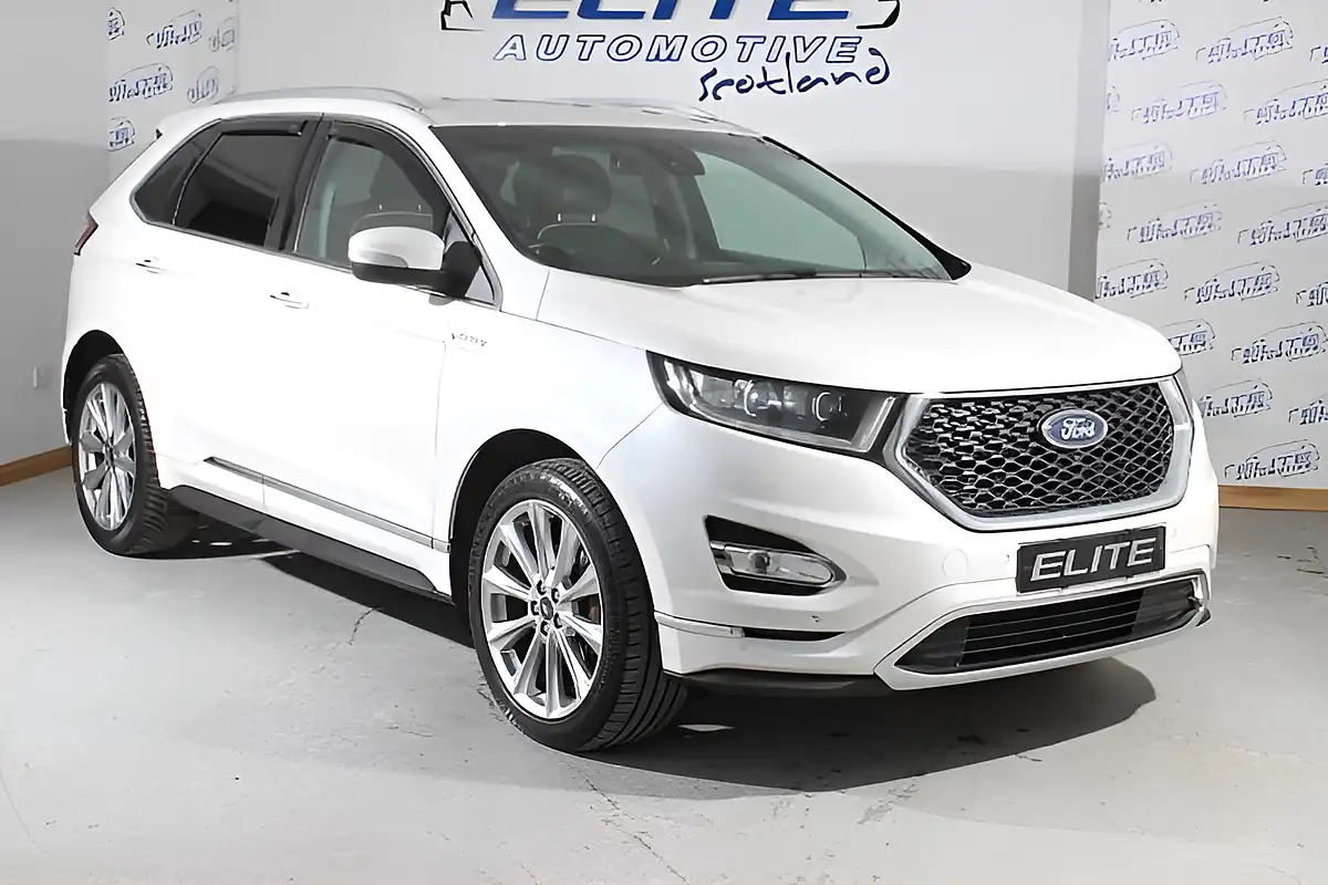 Used 2017 Ford Edge Vignale White Platinum - Interior and Exterior details 3