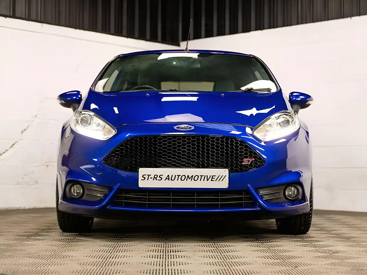 Used 2017 Ford Fiesta ST-2 Blue - Interior and Exterior details 2