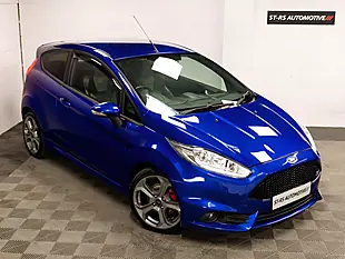 Used 2017 Ford Fiesta ST-2 Blue - Interior and Exterior details 5