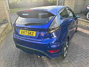 Used 2017 Ford Fiesta ST-2 Spirit Blue - Interior and Exterior details 10