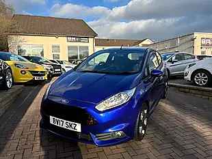 Used 2017 Ford Fiesta ST-2 Spirit Blue - Interior and Exterior details 4