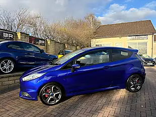 Used 2017 Ford Fiesta ST-2 Spirit Blue - Interior and Exterior details 5
