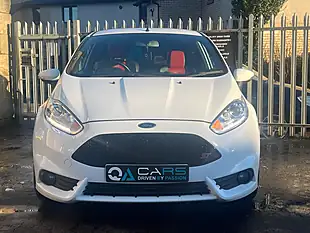 Used 2017 Ford Fiesta ST-2 White - Interior and Exterior details 2