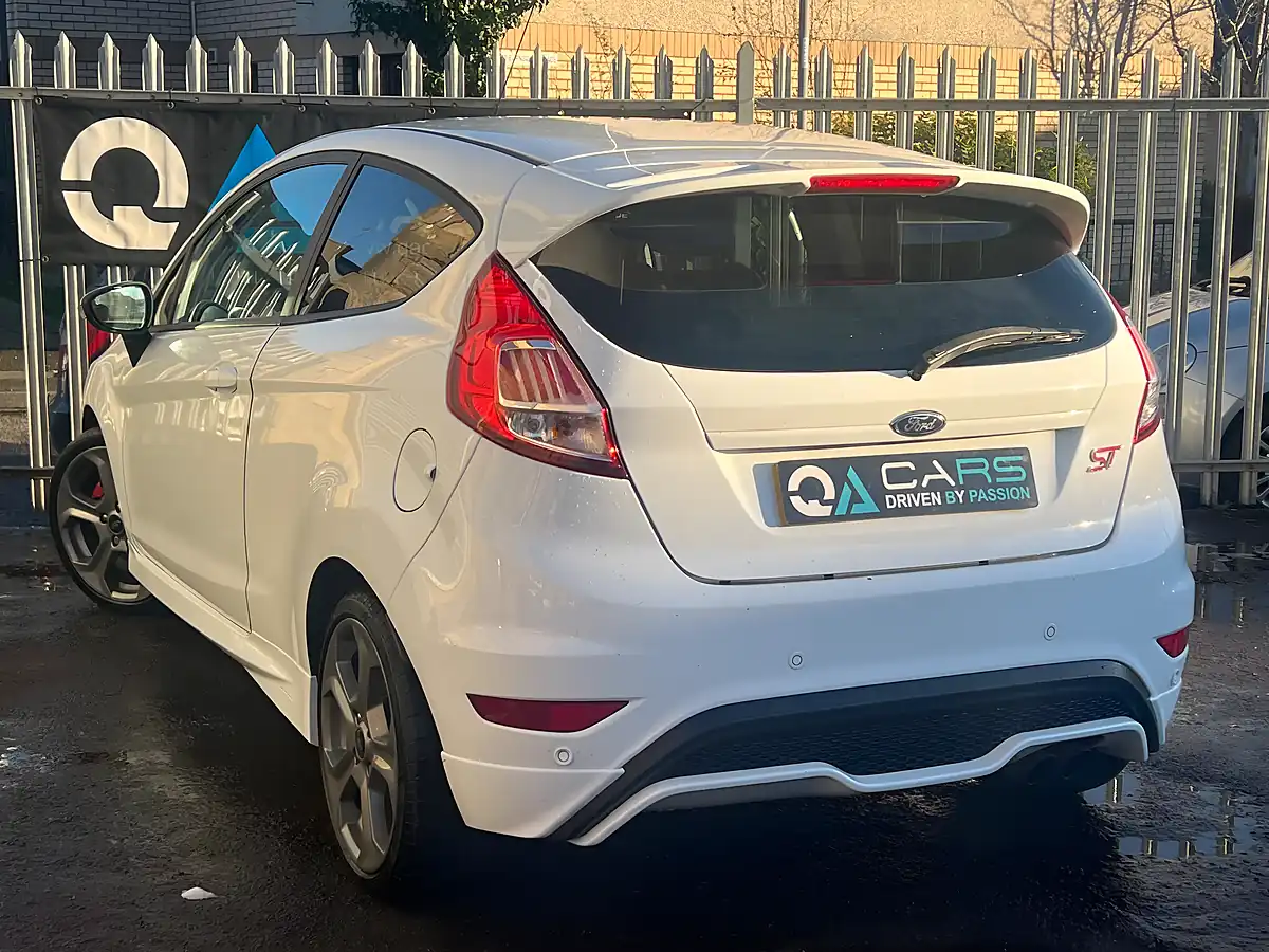 Used 2017 Ford Fiesta ST-2 White - Interior and Exterior details 4