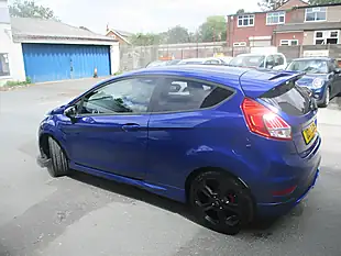 Used 2017 Ford Fiesta ST-3 Blue - Interior and Exterior details 3