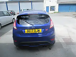 Used 2017 Ford Fiesta ST-3 Blue - Interior and Exterior details 4