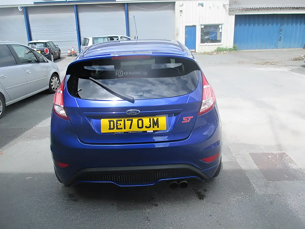 Used 2017 Ford Fiesta ST-3 Blue - Interior and Exterior details 4
