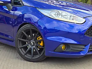 Used 2017 Ford Fiesta ST-3 Blue - Interior and Exterior details 2