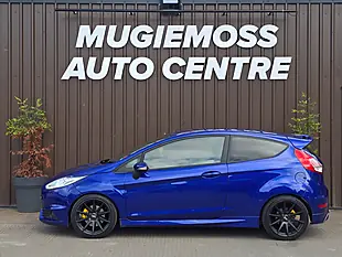 Used 2017 Ford Fiesta ST-3 Blue - Interior and Exterior details 4