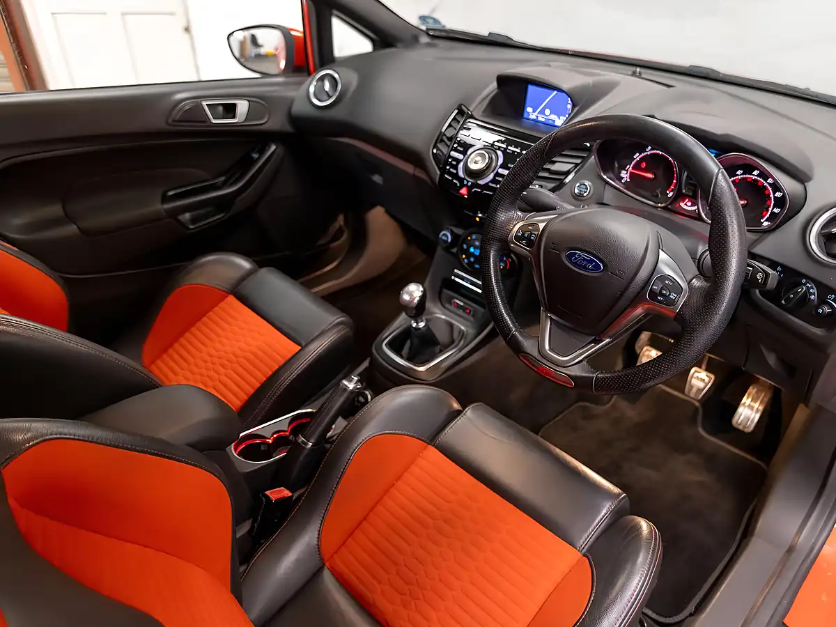 Used 2017 Ford Fiesta ST-3 Molten Orange - Interior and Exterior details 10