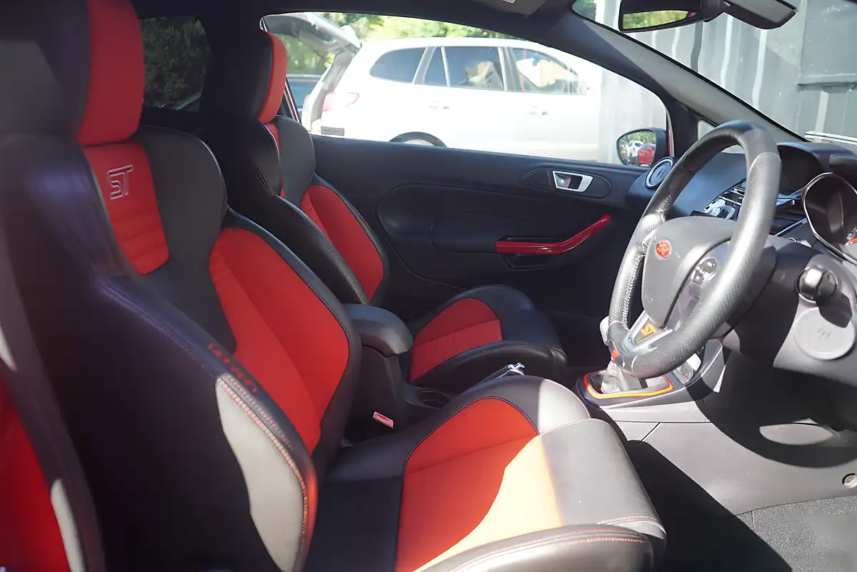 Used 2017 Ford Fiesta ST-3 Orange - Interior and Exterior details 15