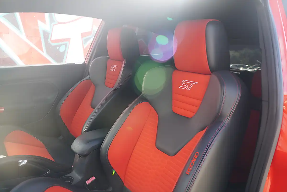 Used 2017 Ford Fiesta ST-3 Orange - Interior and Exterior details 19