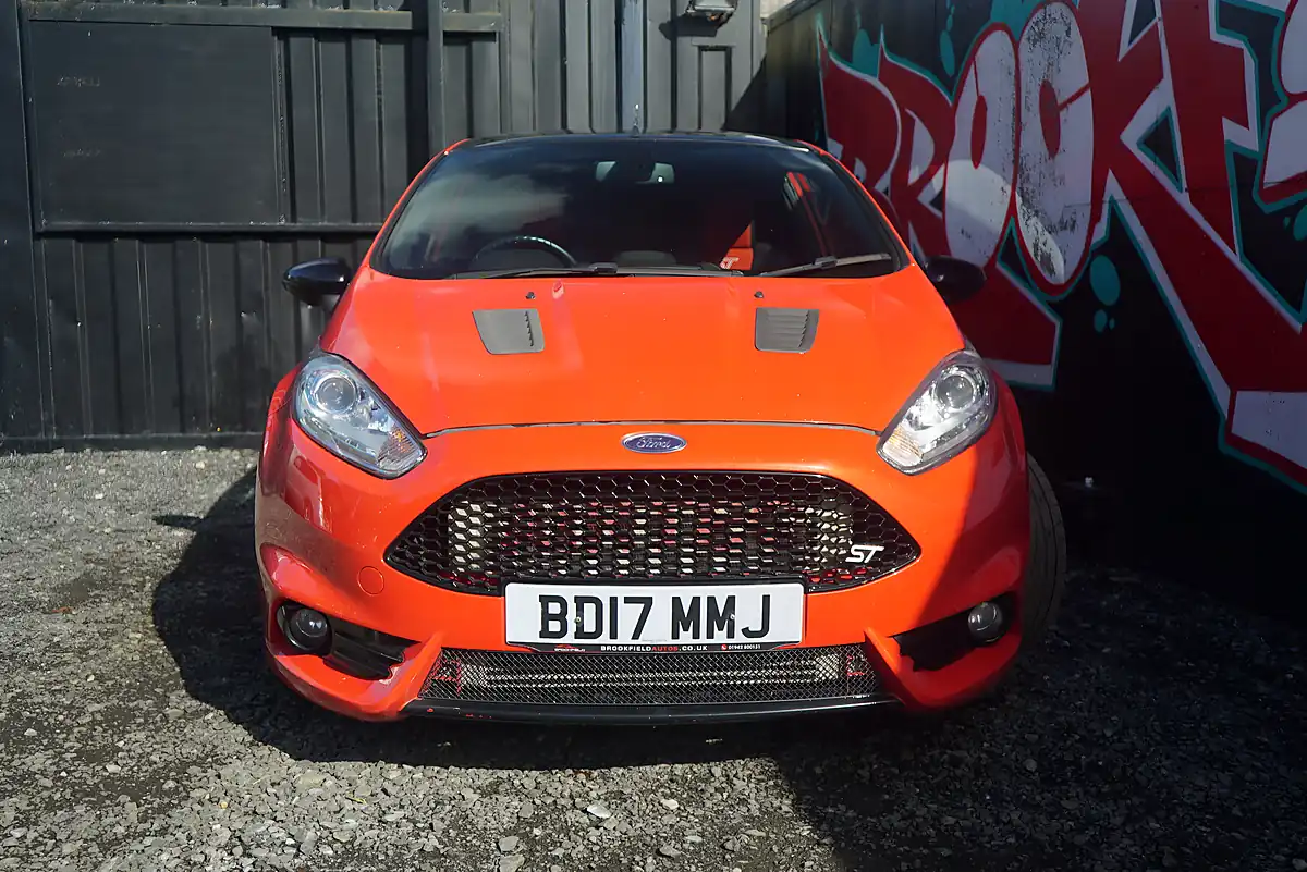 Used 2017 Ford Fiesta ST-3 Orange - Interior and Exterior details 5