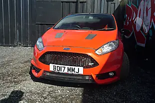 Used 2017 Ford Fiesta ST-3 Orange - Interior and Exterior details 6