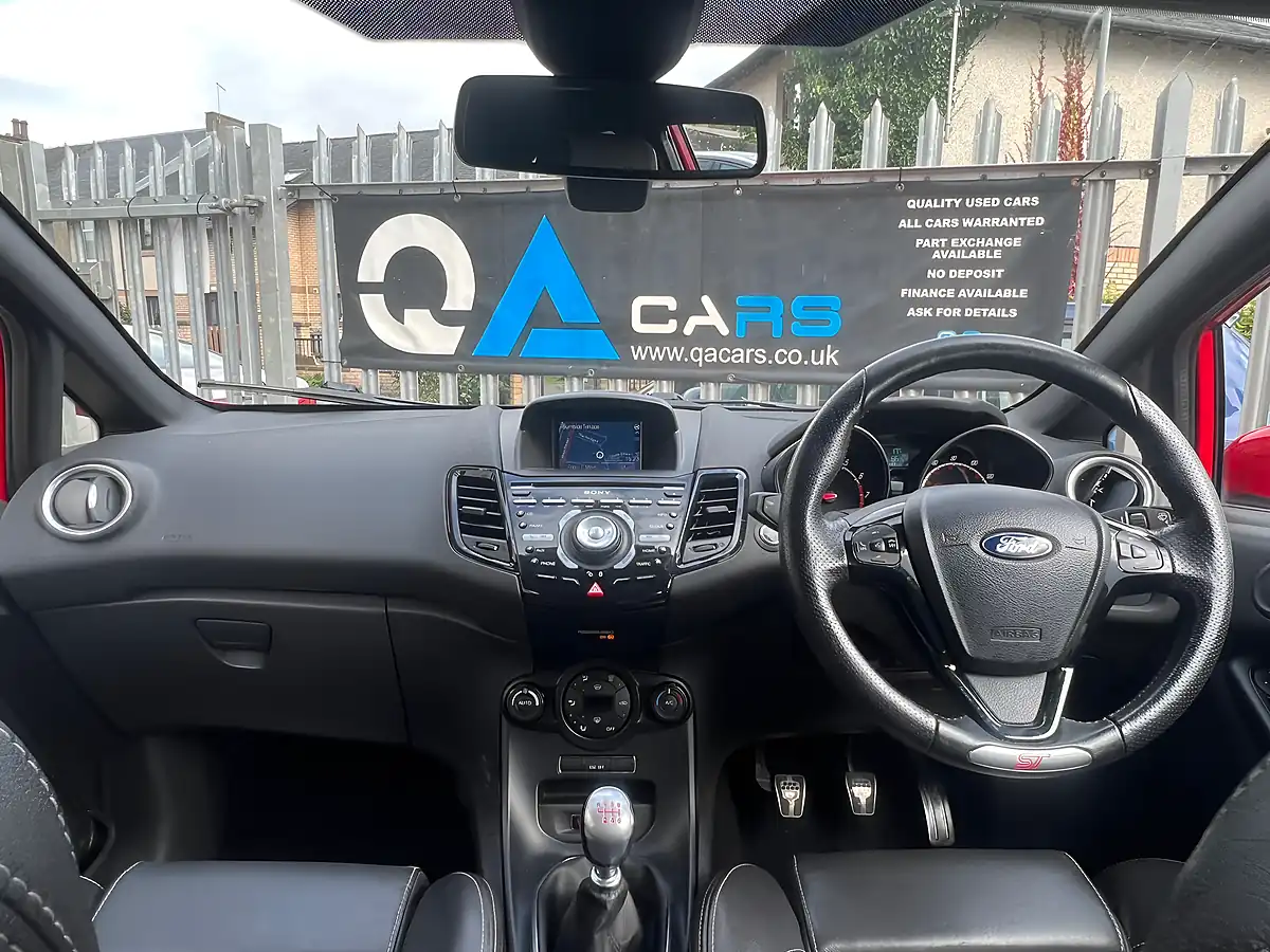 Used 2017 Ford Fiesta ST-3 Red - Interior and Exterior details 11