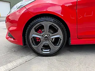 Used 2017 Ford Fiesta ST-3 Red - Interior and Exterior details 10
