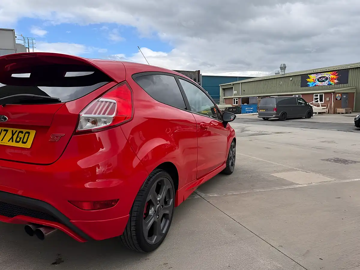 Used 2017 Ford Fiesta ST-3 Red - Interior and Exterior details 19