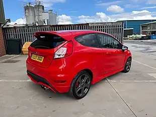 Used 2017 Ford Fiesta ST-3 Red - Interior and Exterior details 2