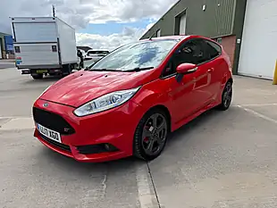 Used 2017 Ford Fiesta ST-3 Red - Interior and Exterior details 4